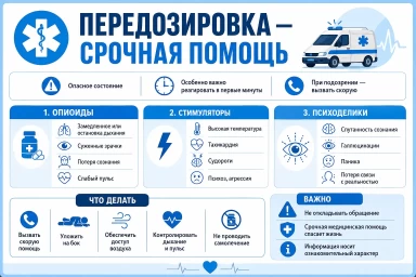 Помощь при передозировке в Орехово-Зуево