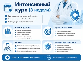 Реабилитация за 21 день в Орехово-Зуево